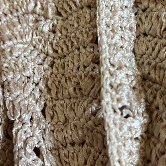 LoveShackFancy Junice Crop Cardigan in Sand